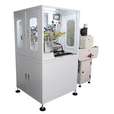 Rotacyjna mała maszyna do sitodruku 2 kolory