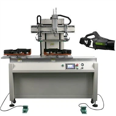 Półautomatyczna maszyna do sitodruku